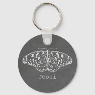 Chaveiro personalizada da borboleta inspirada no g