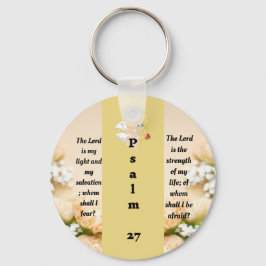 Chaveiro personalizada Psalm 27:1