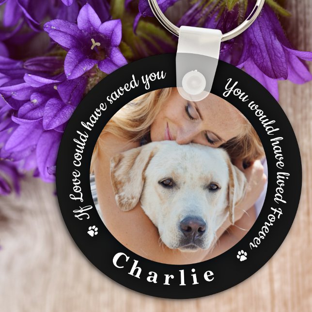 Chaveiro Personalizada Simpatia Memorial Pet 2 Foto de Cão (Criador carregado)