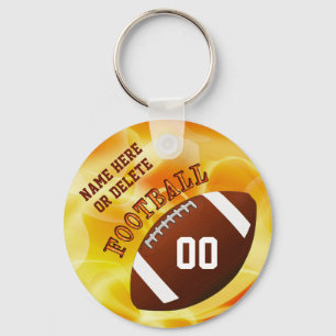 Chaveiro personalizado barato do futebol SEU TEXTO