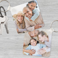 Personalizado com Duas Fotos em Duas Faces