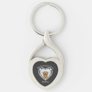Chaveiro Personalizado com Foto de Animal de Estim