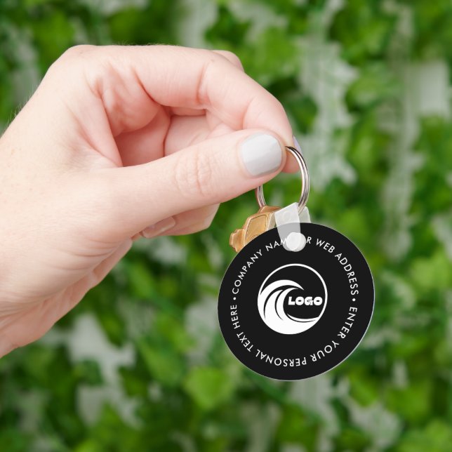 Chaveiro Personalizado com Logotipo da Empresa (Mão)