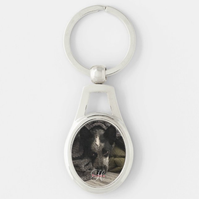 Chaveiro personalizado com Monograma HAMbyWG (Frente)