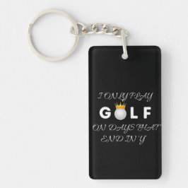 Chaveiro personalizado com seu nome para golfistas