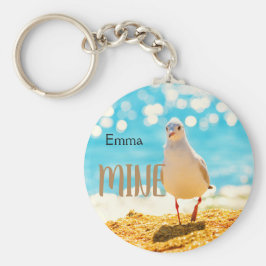 Chaveiro Personalizado com uma gaivota