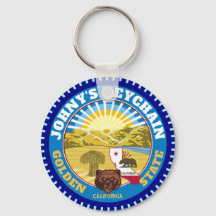 Chaveiro Personalizado da Califórnia 2.0