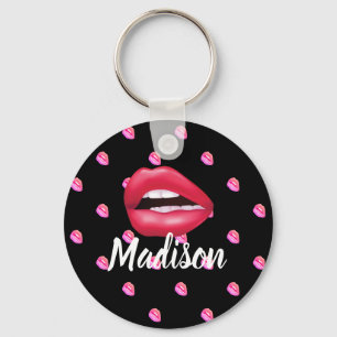 Chaveiro Personalizado de Bela Bela Makeup Lipstick Mouth