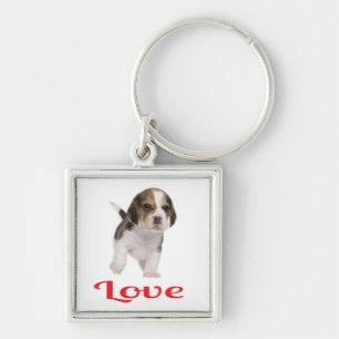 Chaveiro Personalizado de Cachorro Beagle Filhote