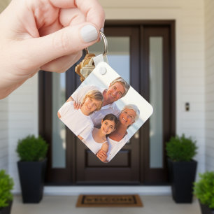Chaveiro Personalizado de Família com 2 Fotos de u