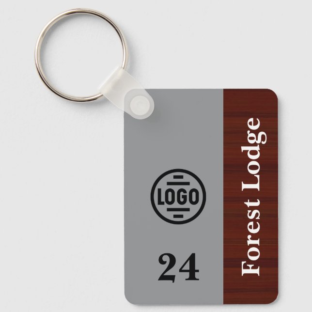 Chaveiro Personalizado de Lodge com Painel Duplo (Frente)