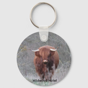 Chaveiro Personalizado de Vaca das Terras Altas