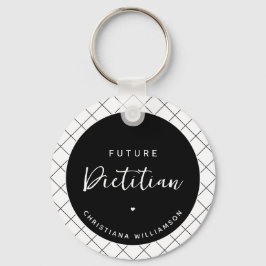 Chaveiro Personalizado Dietitiano Futuro Elegante