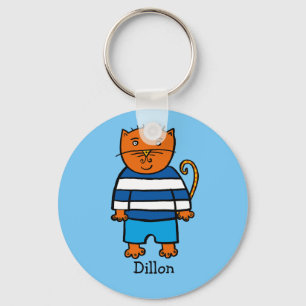 Chaveiro Personalizado Dillon, o Gato