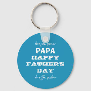 Chaveiro Personalizado do Pai Papa Dia de os pais
