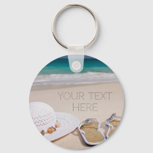 Chaveiro personalizado do Sandy Beach
