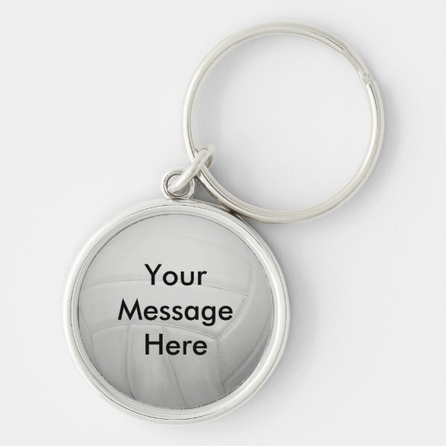 Chaveiro personalizado do voleibol (Frente)