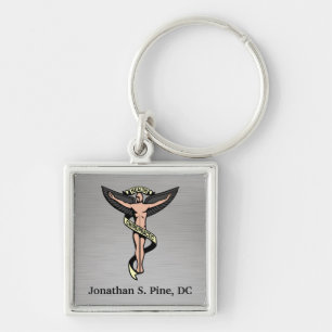Chaveiro personalizado emblema da quiroterapia
