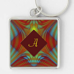 Chaveiro personalizado fractal de Phoenix