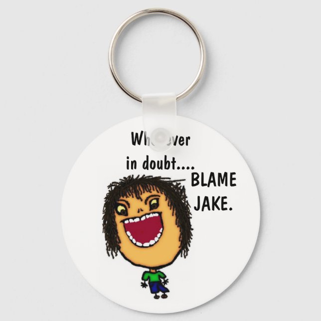 Chaveiro Personalizado Homem Malvado (Frente)