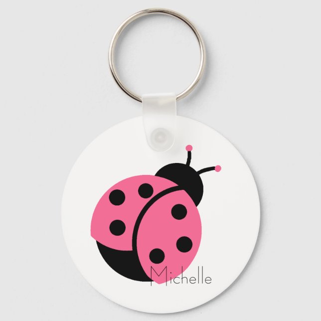 Chaveiro personalizado Ladybug (Frente)