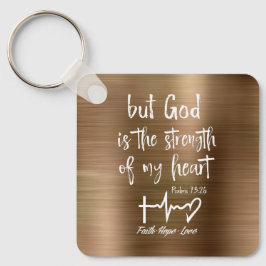 Chaveiro Personalizado Mas Deus Salma Bíblia Verdadeirament