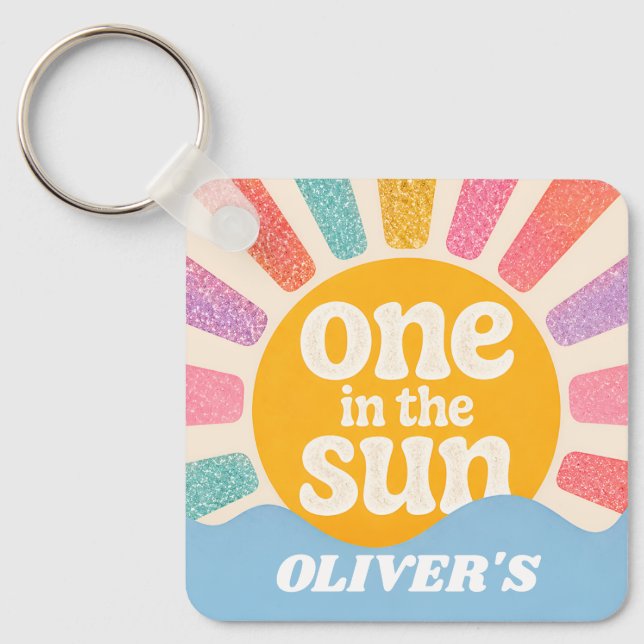 Chaveiro Personalizado One in the Sun com Nome (Frente)