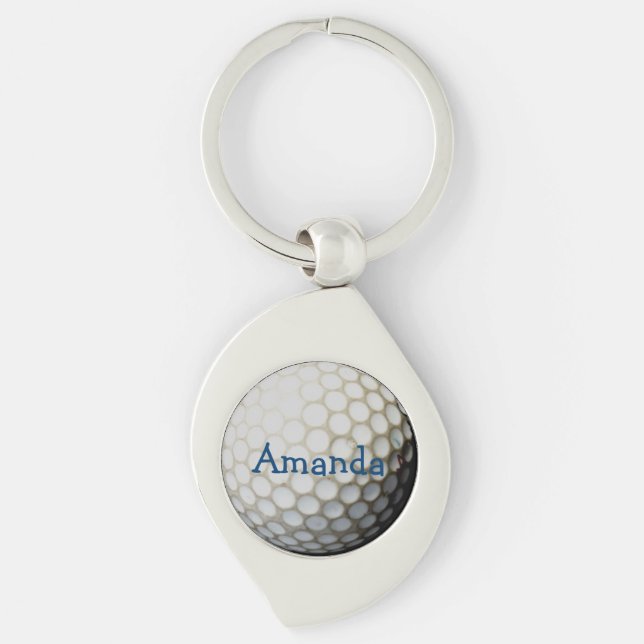 chaveiro personalizado para golfistas (Frente)