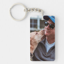 Chaveiro Personalizado Pet Dog Fotografia Crie seu próprio