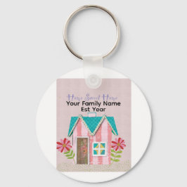 Chaveiro Personalizado Pingente The Signature Whimsy (Rosa 