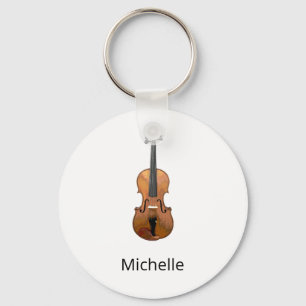 Chaveiro Personalizado por Violino Musical