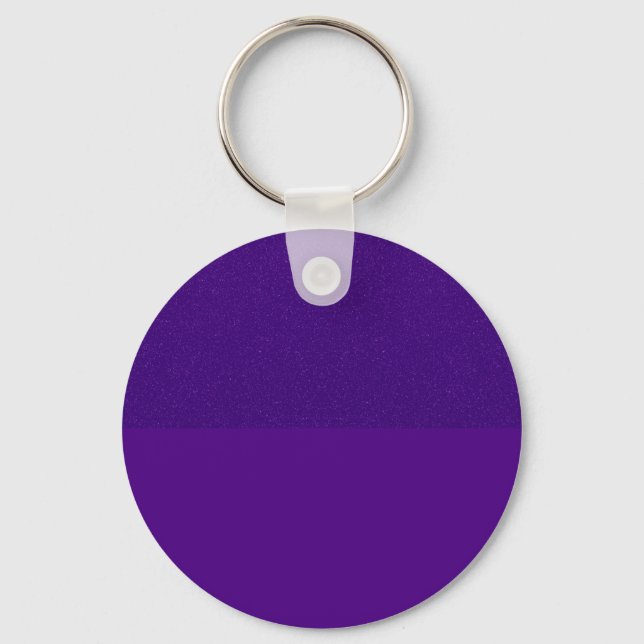 Chaveiro Personalizado Roxo Superior da Glitter (Frente)