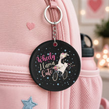 Chaveiro Personalizado Wheely Llama Cute