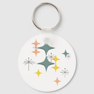 Chaveiro Personalizar as Eames de Início Atômico Moderno 