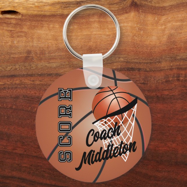 Chaveiro Personalizar Basquete (Frente)