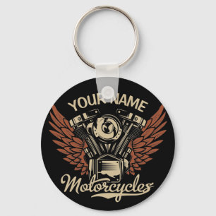 Chaveiro Personalizar Garagem de Motocicletas Biker