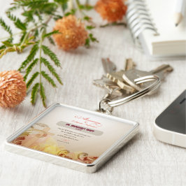 Chaveiro Personalizar nome e ano freira, 60 anos religioso