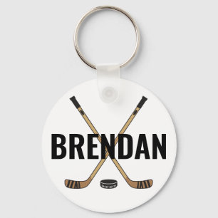 Chaveiro Personalizar os Sticks de Hockey Name