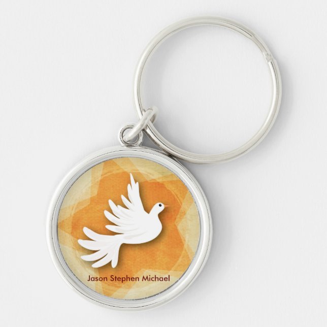 Chaveiro Personalizar Parabéns de Confirmação Coll de Prese (Frente)