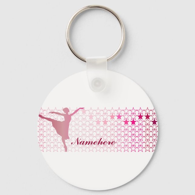 Chaveiro Personalizável: Ballerina (Frente)