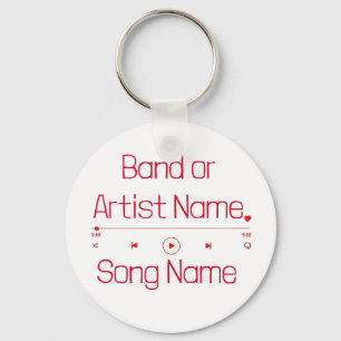 Chaveiro Personalizável Sua Música Favorita