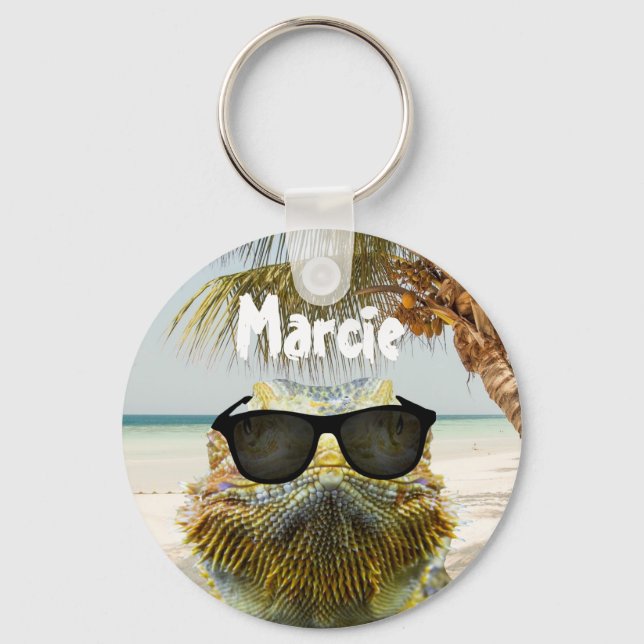 Chaveiro Personalize o Summer Beach Fund (Frente)