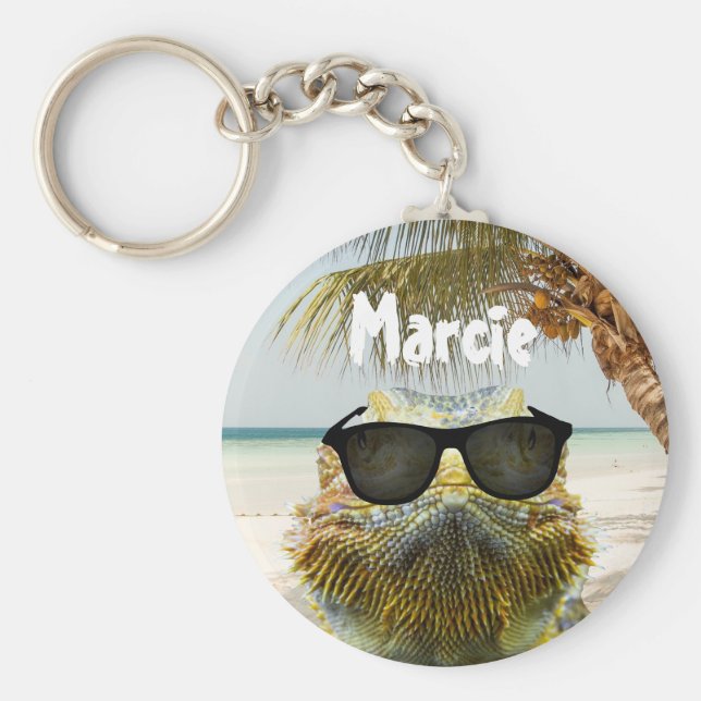 Chaveiro Personalize o Summer Beach Fund (Frente)
