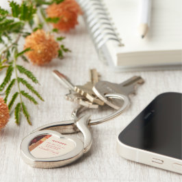 Chaveiro Personalize, RCIA Parabéns, Católico, Vermelho