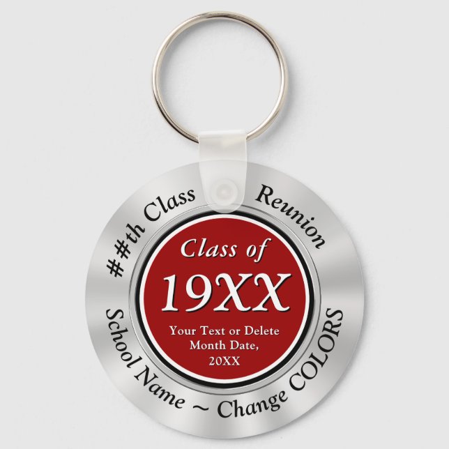 Chaveiro Personalized Class of 1959 Class Reunion keychains (Frente)