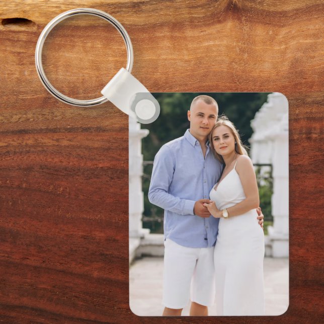 Chaveiro Personalized Couple Photo Love Memory (Frente)