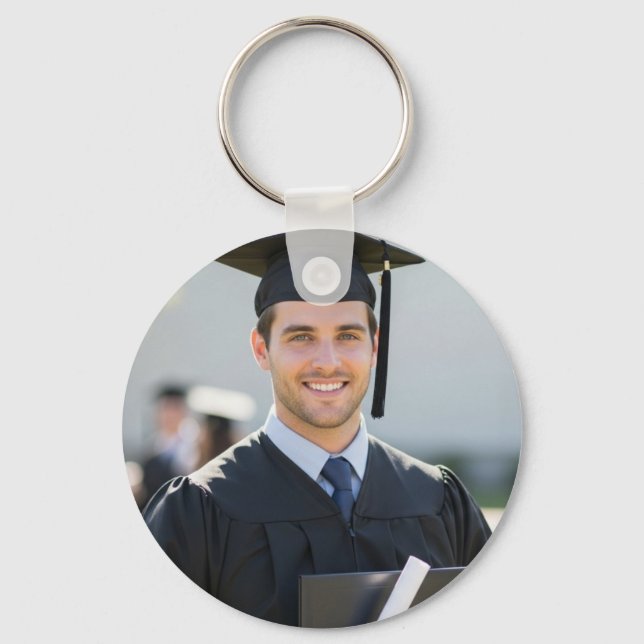 Chaveiro Personalized Graduation Photo Keepsake Memory Gift (Frente)