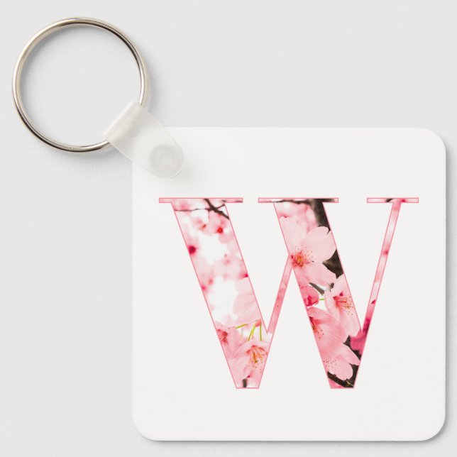 Chaveiro Personalized Initial Name Traits Keychain Gift (Frente)