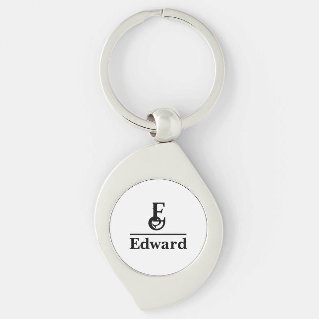 Chaveiro Personalized Name Metal Keychain (Frente)