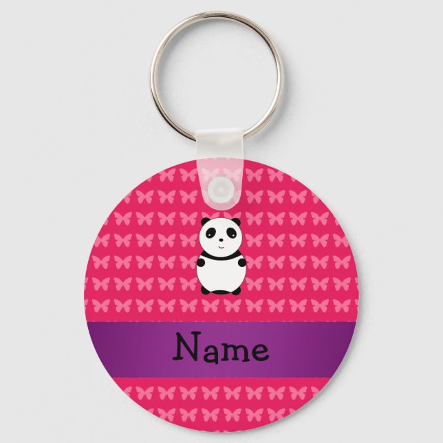 Chaveiro Personalized name panda (Frente)